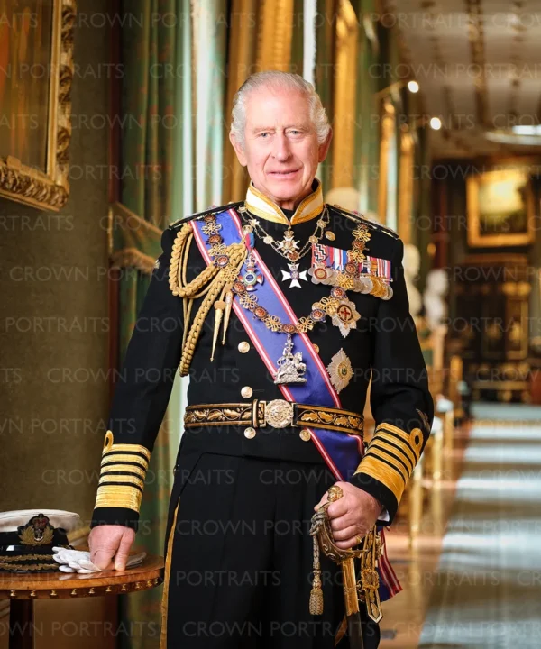 HM King Charles III – Royal Navy – Standing