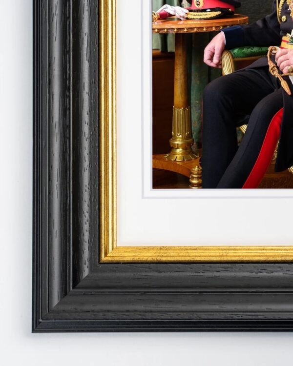 Windsor Army Seated HM King Charles III – British Army – Seated