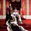 His Majesty The King with his son, HRH The Prince of Wales, and his grandson, HRH Prince George.