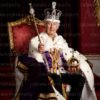 His Majesty King Charles III at his Coronation, 6th May 2023.