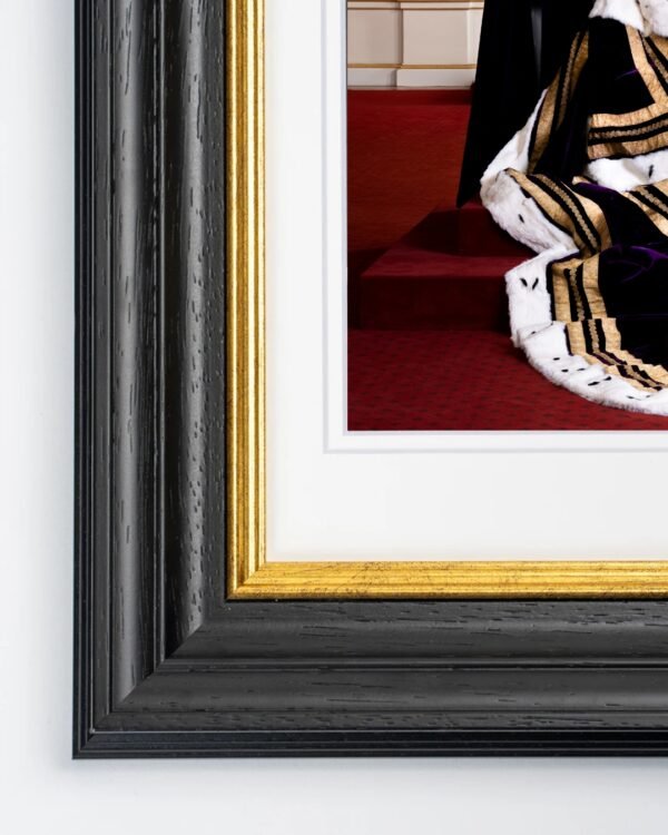 Windsor Framed Print of the Line of succession during the Coronation ceremony